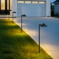 thumbnail image 5 of C Cattleya 12-Pack 35inch 5W Low Voltage Matte Black Aluminum LED Outdoor Landscape Path Lights, 5 of 9