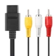 thumbnail image 4 of Cable AV Cable de video compuesto compatible con 64 / / (6 pies) Hugo Cable AV de audio y video compuesto, 4 of 10