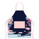 thumbnail image 3 of Delantal Delantal De Cocina Delantal De Cocina Delantal De Babero Delantal De Hornear Delantal De Parrilla Con Bolsillos Para Mujeres, Chef, Cocina, Restaurante, Café, Poliéster 60 X 70 Cm oso de fresa Hogar, 3 of 3