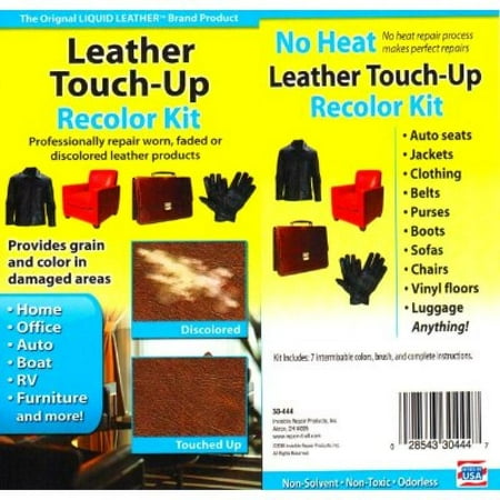Liquid Leather Leather Touch Up Recolor Kit - Walmart.com Liquid Leather Leather Touch Up Recolor Kit - Walmart.com