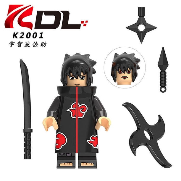 Naruto Lego Gaara Senju Hashirama Sasori Akatsuki Uchiha Itachi Minifiguras Bloques De Construcción Juguetes Figuras