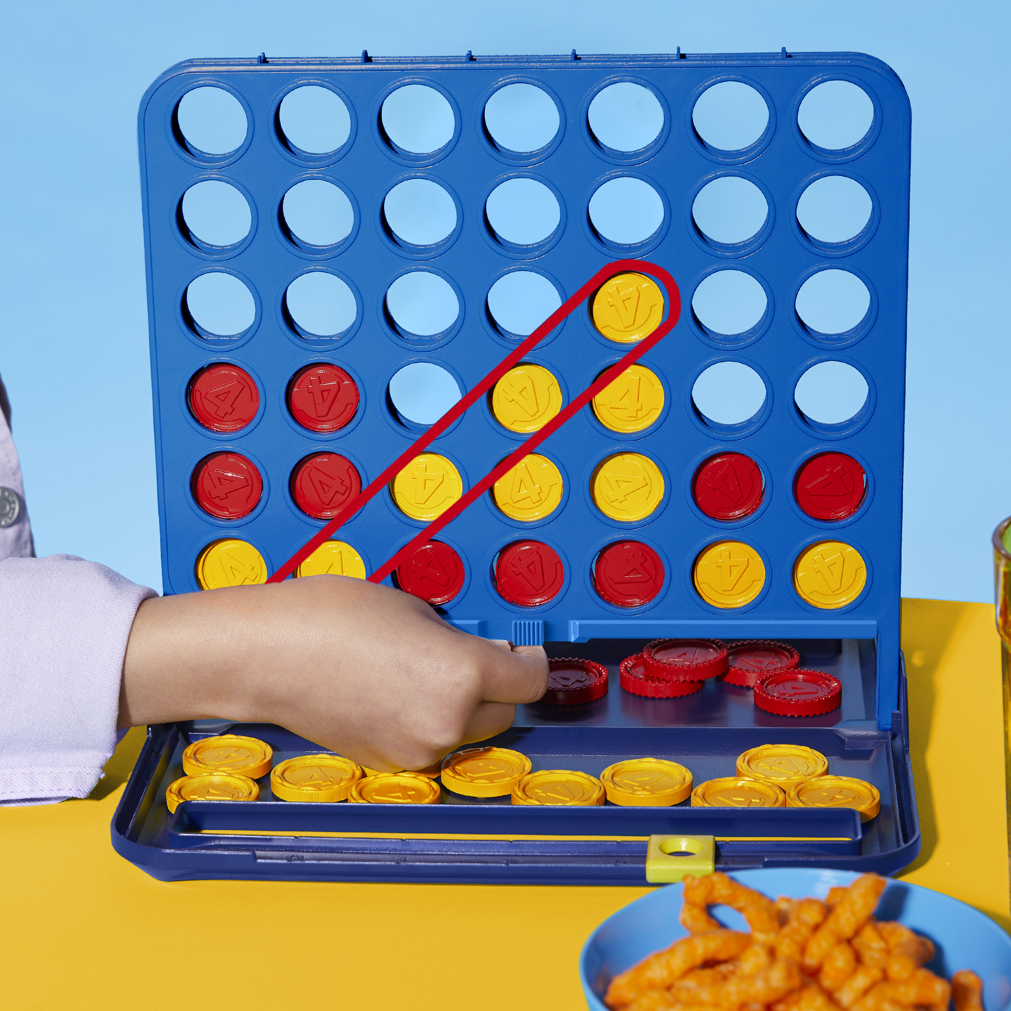 Connect 4 Classic Grid Strategy Game, 2-Player photo 8