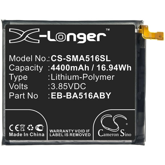 4400mAh GH82-22889A EB-BA516ABY Battery for Samsung SM-A516A Galaxy A51 5G SCG07 Galaxy A51 UW 5G SM-A5160 SM-A516B SC-54A SM-A5