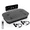 Pro Max, variant on RIORUN 150W Vibrating Plate Exercise Machine,300 lbs Capacity Shake Board with Bluetooth, LED Display, Remote Control, Silver