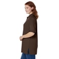thumbnail image 3 of Woman Within Plus Size Elbow-Sleeve Polo Tunic, 3 of 6