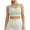 Green Bra, variant on HAPIMO Women High Support Sports Bra Adjustable Straps U Neckline Moisture Wicking Fabric For Workout And Training Pink XXXL