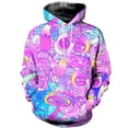 thumbnail image 4 of Sudadera con capucha con estampado 3D de hongos para hombre, sudadera informal de gran tamaño, divertida, ropa de calle, primavera y otoño, 4 of 4