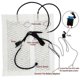 thumbnail image 4 of Built-in Car Seat Heater Fit 2 Seats 12v Carbon Fiber Seat Heating Pad High/low Temperature Adjustable Round Switch Controller, 4 of 5