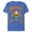 Royal Blue Heather, variant on Men's Justice League Aquaman Vintage  Graphic Tee Athletic Heather 2X Large