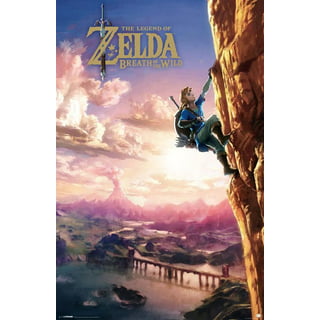 Poster The Legend of Zelda Tears of the Kingdom Link Unleashed