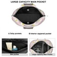 thumbnail image 2 of Daisy Women's Large Weekend Travel Bag Moving Canvas Handbag Thick Double Layer Beach Weekend Travel Unisex Hospital Maternity Delivery with Toiletry Waterproof, 2 of 5