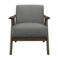 thumbnail image 1 of Topline Home Furnishings Grey Accent Chair, 1 of 5