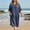 Swim-8Navy, variant on Swim Cover up for Women Plus Size Full Coverage Kaftan Cover up Dress Beach Coverups V Neck Loose Beachwear Vacation Cruise Resort Swimsuit Cover up Beach to Boardwalk