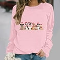 thumbnail image 4 of Christmas Tops for Women Fall Tops 2025 Trendy Plus Size Vneck Long Sleeve Shirts Pack Fall Blouses 2025 Plus Size, 4 of 5
