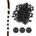thumbnail image 4 of Hair Braiding Beads, Pure Color Hair Jewelry Beads 100pcs  For Daily Use Black, 4 of 8