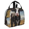 thumbnail image 2 of Easygdp Cute Prairie Cow Bolsa Térmica Premium - Tela Oxford Impermeable, Gran Capacidad, Bolsillo Frontal, Unisex para Trabajo, Escuela, Actividades al Aire Libre y Picnics, 2 of 8