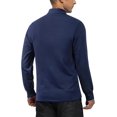 thumbnail image 3 of Pull à Quart de Zip pour Hommes Léger Sweat à Manches Longues, 3 of 4