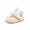 Beige, variant on Fozruso Girls Lined Winter Clogs On Shoes With Soft Comfort Footbed For Indoor Outdoor Cozy Wear,Kids Plush On Slippers Sizes 8 Little Kid(2-2.5 Years)