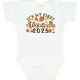 thumbnail image 3 of Inktastic It's My First Thanksgiving 2025 Boys or Girls Baby Bodysuit, 3 of 5