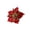 Red, variant on AJZIOJIRO 2PCS Simulated Flower Christmas Tree Decorations Christmas Decor Christmas Ornaments Christmas Decorations Christmas Decorations for Xmas Wedding Wreath Floral
