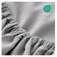 thumbnail image 5 of 5-Pack Fitted Bottom Ultra-Soft Sheets Queen - Premium 1800 Ultra-Soft Microfiber - Deep Pocket (Queen, Light Grey), 5 of 8