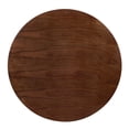 thumbnail image 3 of Dining Table, Round, Wood, Metal Steel, Gold Brown Brown Walnut, Modern Contemporary Urban Design, Kitchen Room Cafe Bistro Restaurant Hospitality, 3 of 6
