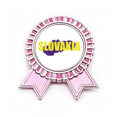 thumbnail image 1 of Mapa Europeo de Eslovaquia Insignia broche Medalla rosa premiada, 1 of 3