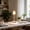 🍀White_Hot#87, variant on Mini Bedside Table Lamp with LED Night Light, Rechargeable Vintage Pleated Shade Desk Lamp for Bedroom and Dorm