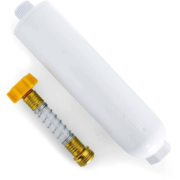 Hydro Life 52700 Hydroponics C85 Inline Water Filter with Flexible