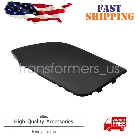 SIANA- Front Bumper Tow Hook Cover Cap Fits Nissan Rogue 2017 2018 19-2020 Accessories