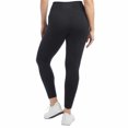 thumbnail image 3 of Danskin Women's High Rise Contour Legging (Black Salt, XXL), 3 of 6