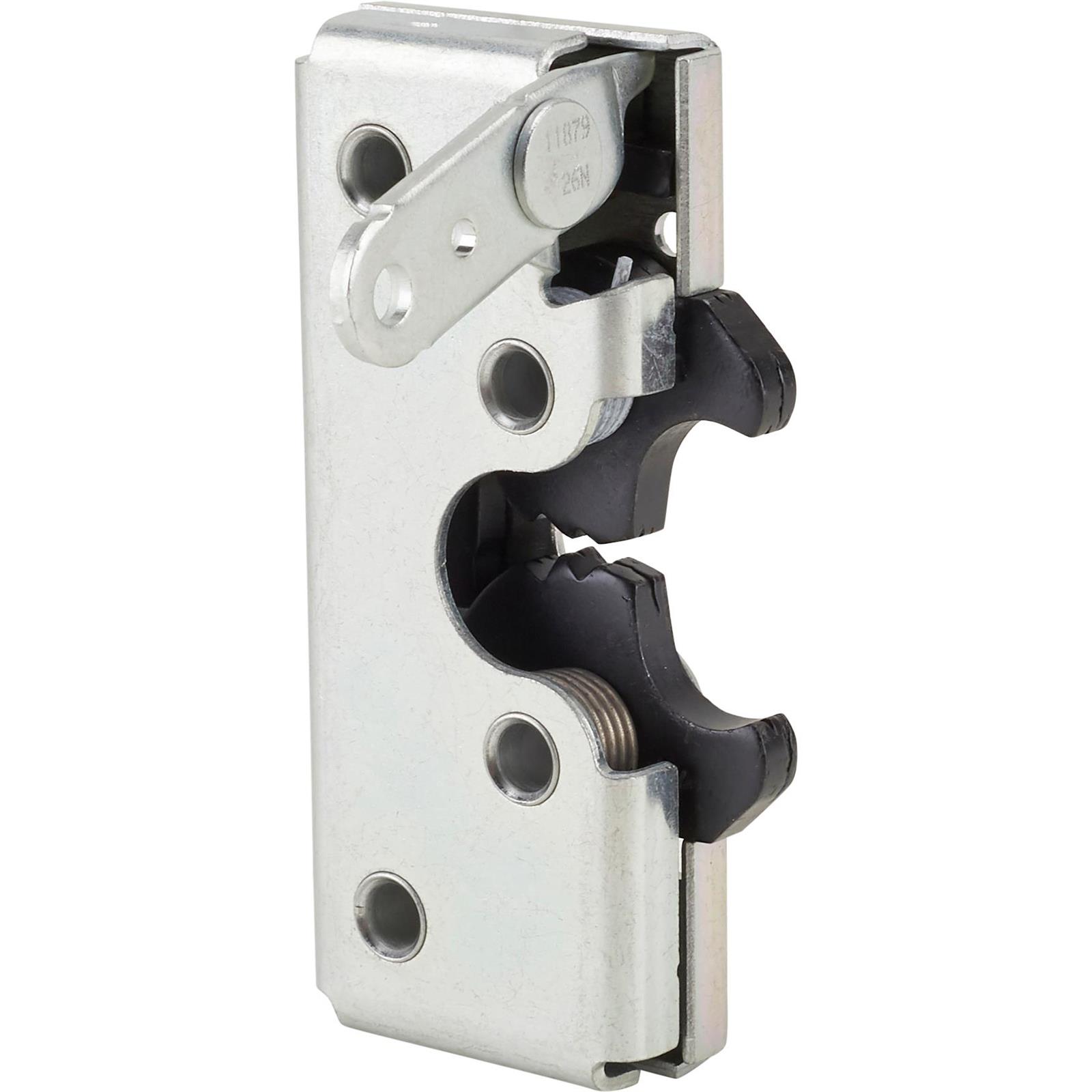 Universal Bear Jaw Car Door Latch, RH Steel, Upgrade for Hot Rods & Street Rods, Zinc Plated, Rod/Cable Release Compatible, Works with Steel & Fiberglass Doors, Standard/Suicide Installations