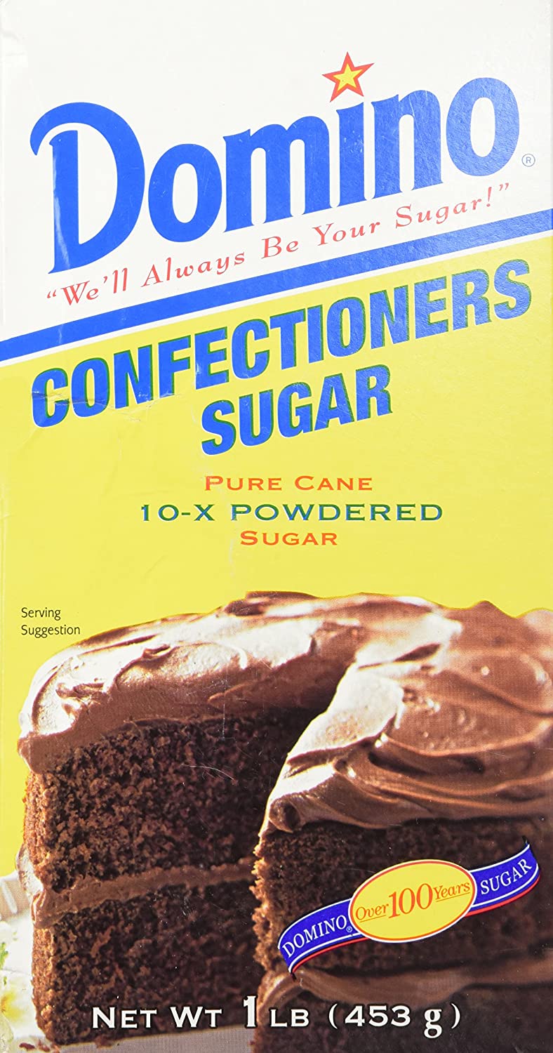 Domino Confectioners 10 X Powdered Sugar 1 Pound Box Pack Of 2 Walmart Com