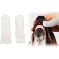 thumbnail image 1 of Cepillo de dientes para perro, 2 piezas, cepillo de dientes blanco para perro, cuidado de los dientes, cepillo de dientes para gato, actualización completa, fácil de limpiar, dientes de perro, 1 of 3