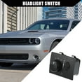 thumbnail image 3 of No.68019567AC/68019567AD Car Headlight Switch Replacement for Chrysler 300 for Dodge Challenger Black, 3 of 6