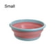 thumbnail image 4 of Wosthever Lavabo plegable artesanal exquisito, seguro y no tóxico, portátil, ahorro de espacio, ahorro de espacio Almacenamiento y organización del hogar Azul S, 4 of 6