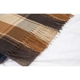 thumbnail image 3 of Miyuadkai Scarf Women's Warm Solid Color Knitted Shawl Scarf Accessory Brown, 3 of 4