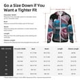 thumbnail image 5 of Lsque Blue Lipped Pit Viper And Three Pink Roses UPF 50+ Lightweight Sun Protection Men's Women's Long Sleeve Shirt, Hoodie Performance -Large, 5 of 9