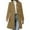 *KH, variant on ClodeEU Women's Fall Winter Elegant Single Breasted Winter Coats ,Wool Coat Overcoat ,Mid Length Overcoat for Women KH,Womens Plus L