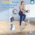 thumbnail image 2 of Stair Stepper for Home Vertical Climber, Foldable Full Body Exercise Aerobic Climbing Machines, Mountaineering Fitness Equipment with Adjustable Handles, 2 of 9