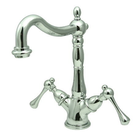- Kingston Brass KS1491BL Vessel Sink Faucet, Polished Chrome