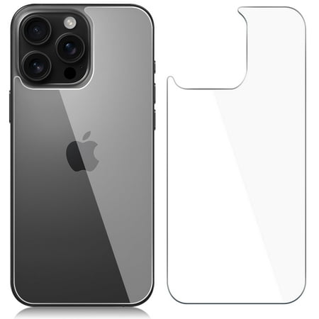 Beeyoka iPhone 16 Pro Max Back Screen Protector [2-Pack], Anti-Fingerprint/Scratch for iPhone 16 Pro Max (6.9 inch)