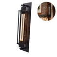 thumbnail image 1 of Pinsurad Rustic Wall Sconce Vintage Wire Cage Industrial Lighting E27 Socket, 1 of 5