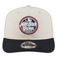 thumbnail image 2 of Men's New Era Light Beige/Black Atlanta Braves 2025 MLB All-Star Game Circle Patch 9SEVENTY Adjustable Hat, 2 of 5