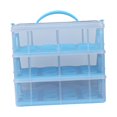 thumbnail image 4 of kurtrusly Portable Cupcake Carrier Storage Container for Delicious Pastries 3 Tiers, 4 of 6
