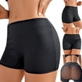 thumbnail image 7 of Cotton Menstrual Panty 4-Layer Leak Proof Underwear Black Panties for Women High Flow, 7 of 7