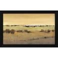 thumbnail image 2 of Tim OToole 14x10 Black Modern Wood Framed Wall Art Titled - Golden Pasture I, 2 of 6