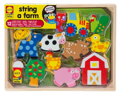 alex toys little hands string a farm