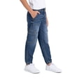thumbnail image 2 of Jordache Girls Utility Denim Joggers, Sizes 6-18, 2 of 4