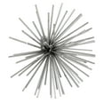 thumbnail image 6 of CosmoLiving by Cosmpolitan Contemporary Silver Metal 3D Starburst Wall Décor, Set of 3 6", 9", 12"W, 6 of 14
